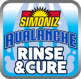 simoniz avalanche rinse & cure graphic